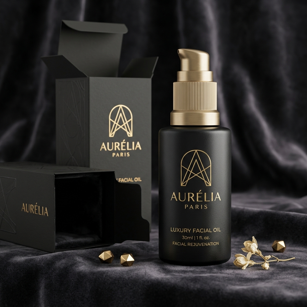 Aurélia Skincare Branding